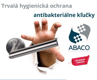 antibakteriálne klučky na dvere