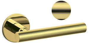 kľučka na dvere Atena Ligne - SUPERFINISH® Gold lesk